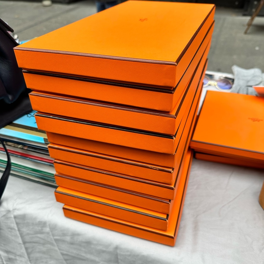 Collection of Hermes Boxes x10